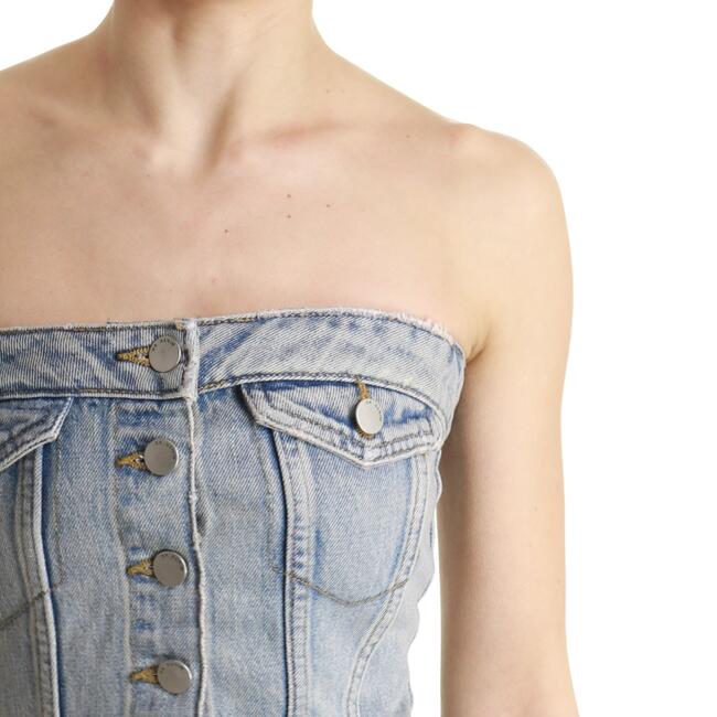 TOP CARLI TUBE DR DENIM - Mad Fashion | img vers.650x/